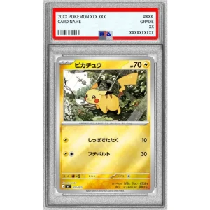 Pokemon Pikachu Mirror 225/742 Japanese TCG Card PSA 10