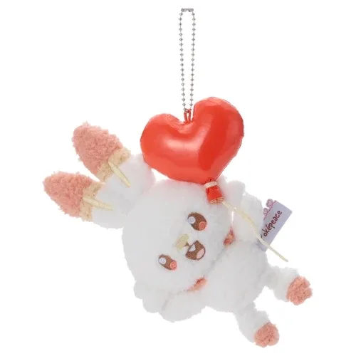 Pokemon Pokepiece Hibanny Plush Stuffed Mascot Mellow Heart