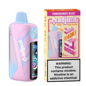 Pomegranate Blast Adjust MyRusher 40K Puffs Disposable