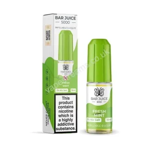 Bar Juice 5000 Fresh Mint Nic Salt E-Liquid