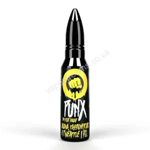 Guava Passionfruit & Pineapple E-Liquid Shortfill by Riot Squad Punx