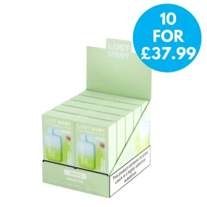 Box of 10 – 20mg Lost Mary BM600 Pod Vape