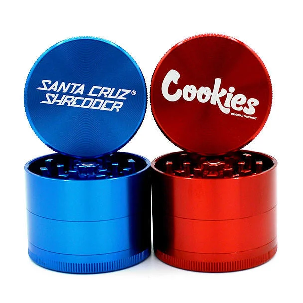 Small 4 Piece Aluminum ( 50mm ) Herb Grinder