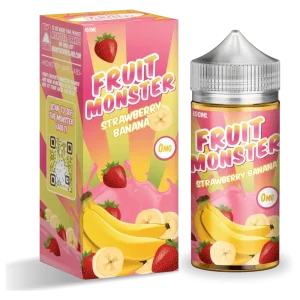 Fruit Monster Strawberry Banana 100ml Vape Juice - 6mg