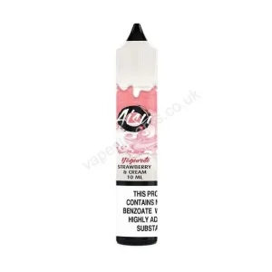 Strawberry & Cream Nic Salt E-Liquid by Aisu Yoguruto
