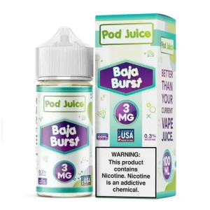 TF Baja Burst Pod Juice 100ml - 6MG