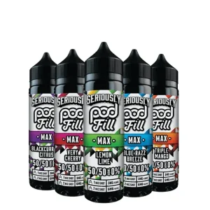0mg Doozy Seriously Podfill Max 40ML Shortfill (50VG/50PG)