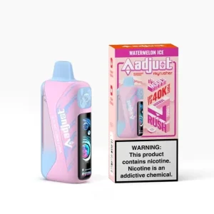 Adjust Myrusher 40K Disposable Vape (5%, 40000 Puffs) - Watermelon Ice