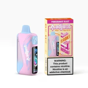 Adjust Myrusher 40K Disposable Vape (5%, 40000 Puffs) - Pomegranate Blast