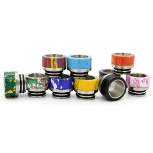 810 Metal Base Design Drip Tip - Singles