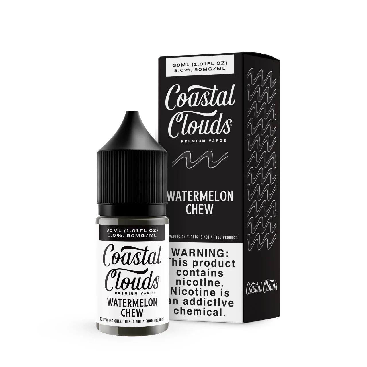 Watermelon Chew 30ml Salt E-Juice | Coastal Clouds