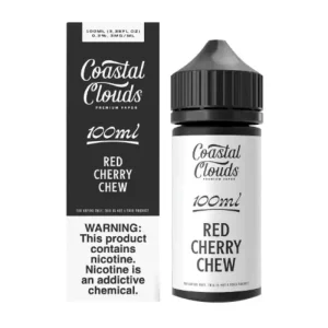 Coastal Clouds Iced Red Cherry Freeze 100ml Vape Juice - 0MG
