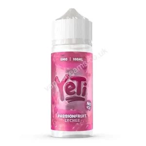 YeTi Defrosted Passionfruit Lychee E-Liquid Shortfill