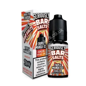 Doozy Seriously Bar Salts Triple Mango Ice Nic Salt E-Liquid