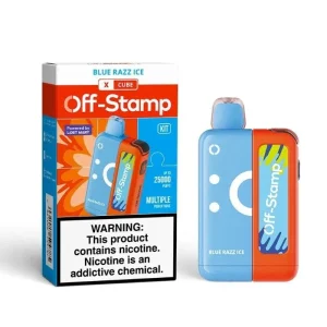 Off-Stamp X-CUBE 25K Disposable Kit (5%, 25000 Puffs) - Blue Razz Ice*