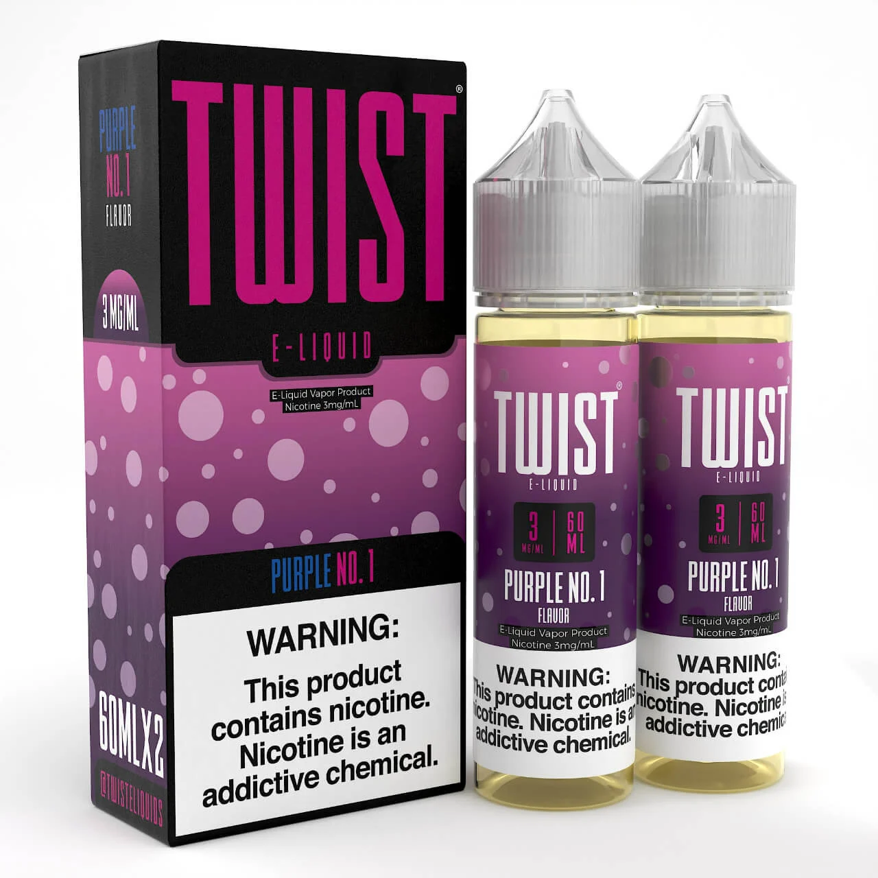 Purple No.1 120ml E-Juice | Twist E-Liquids