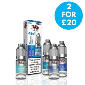10mg IVG 4 In 1 Nic Salts