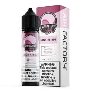 Air Factory Pink Berry 60ml Vape Juice - 3MG