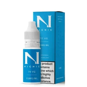 15mg Nic Nic Flavourless Vape Juice Nicotine Shot 10ml (70VG/30PG)