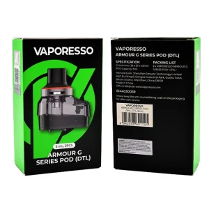 Armour G Series Empty Pod - 5mL - Vaporesso - 2pk