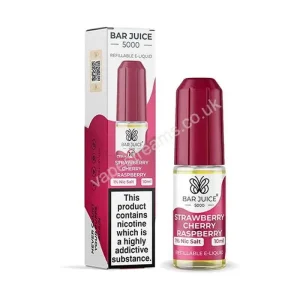 Bar Juice 5000 Strawberry Cherry Raspberry Nic Salt E-Liquid