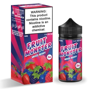 Fruit Monster Mixed Berry 100ml Vape Juice - 3MG