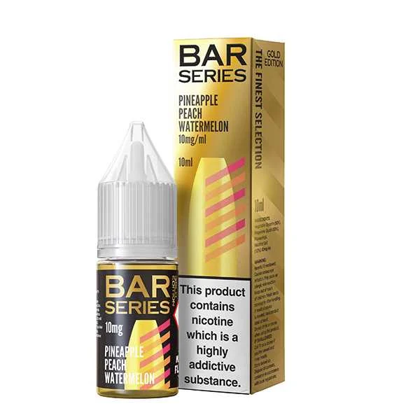 10mg Bar Series Gold Edition Nic Salts 10ml - Image 2