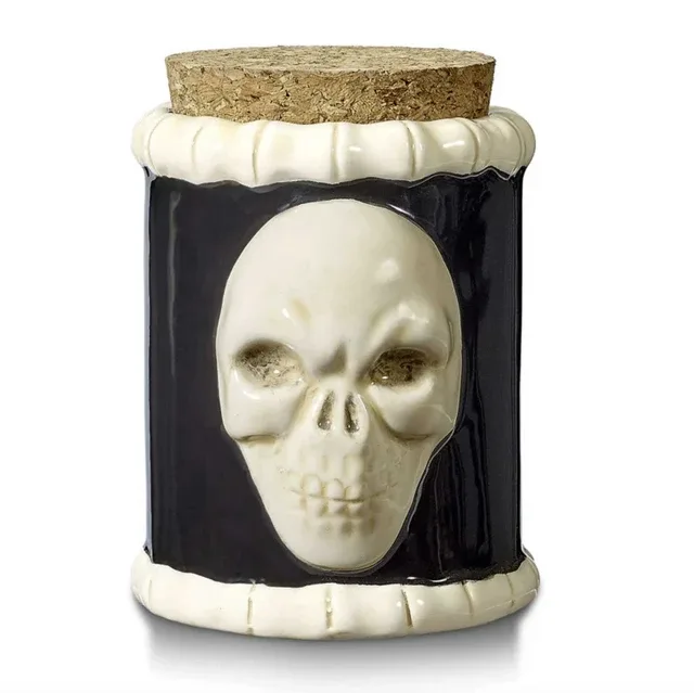 Skull and Bones Stash Jar