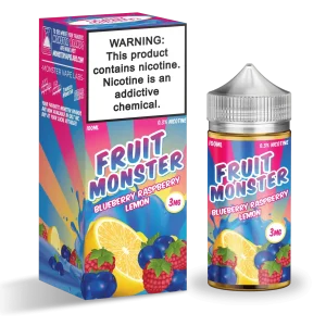 Fruit Monster Blueberry Raspberry Lemon 100ml Vape Juice - 3MG