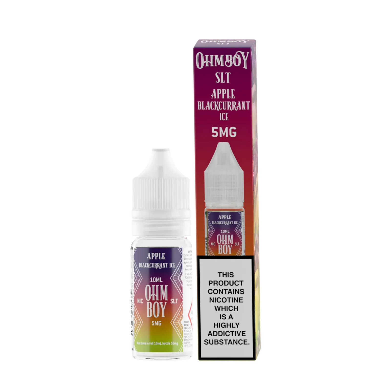Ohm Boy 10mg SLT 10ml Nic Salt (50VG/50PG) - Image 2