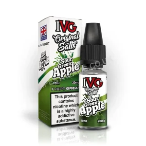 IVG Original Sour Green Apple Nic Salt E-Liquid