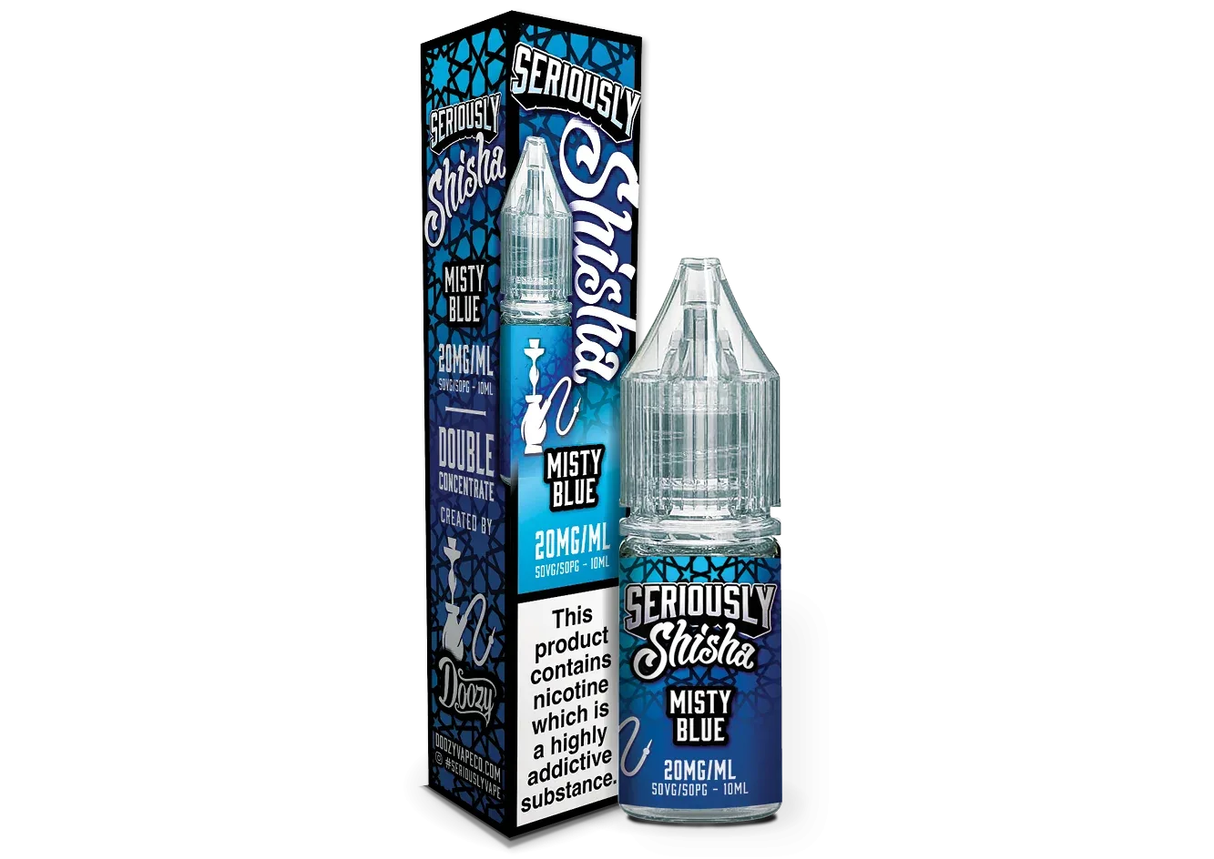 Misty Blue by Doozy Seriously Shisha Nic Salts