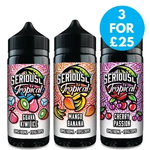 0mg Seriously Tropical by Doozy Vape 100ml Shortfill (70VG/30PG)