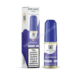 Bar Juice 5000 Blueberry Nic Salt E-Liquid