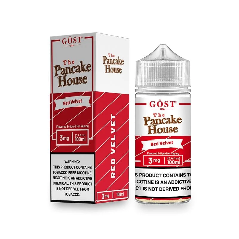 Gost The Pancake House TFN Red Velvet Vape Juice 100ml - 3MG