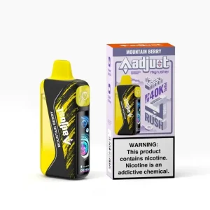 Adjust Myrusher 40K Disposable Vape (5%, 40000 Puffs) - Mountain Berry