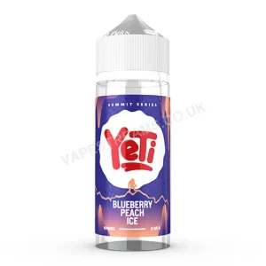 YeTi Summit Series Blueberry Peach Ice E-Liquid Shortfill
