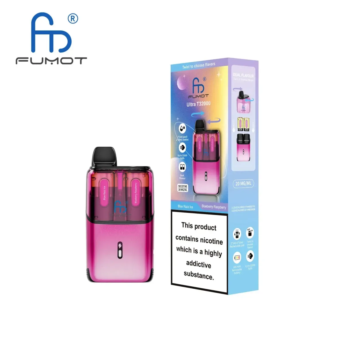RandM Fumot T32000 Ultra Prefilled VAPE