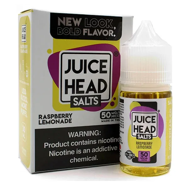 Raspberry Lemonade - 50mg - Juice Head Salt - 30mL