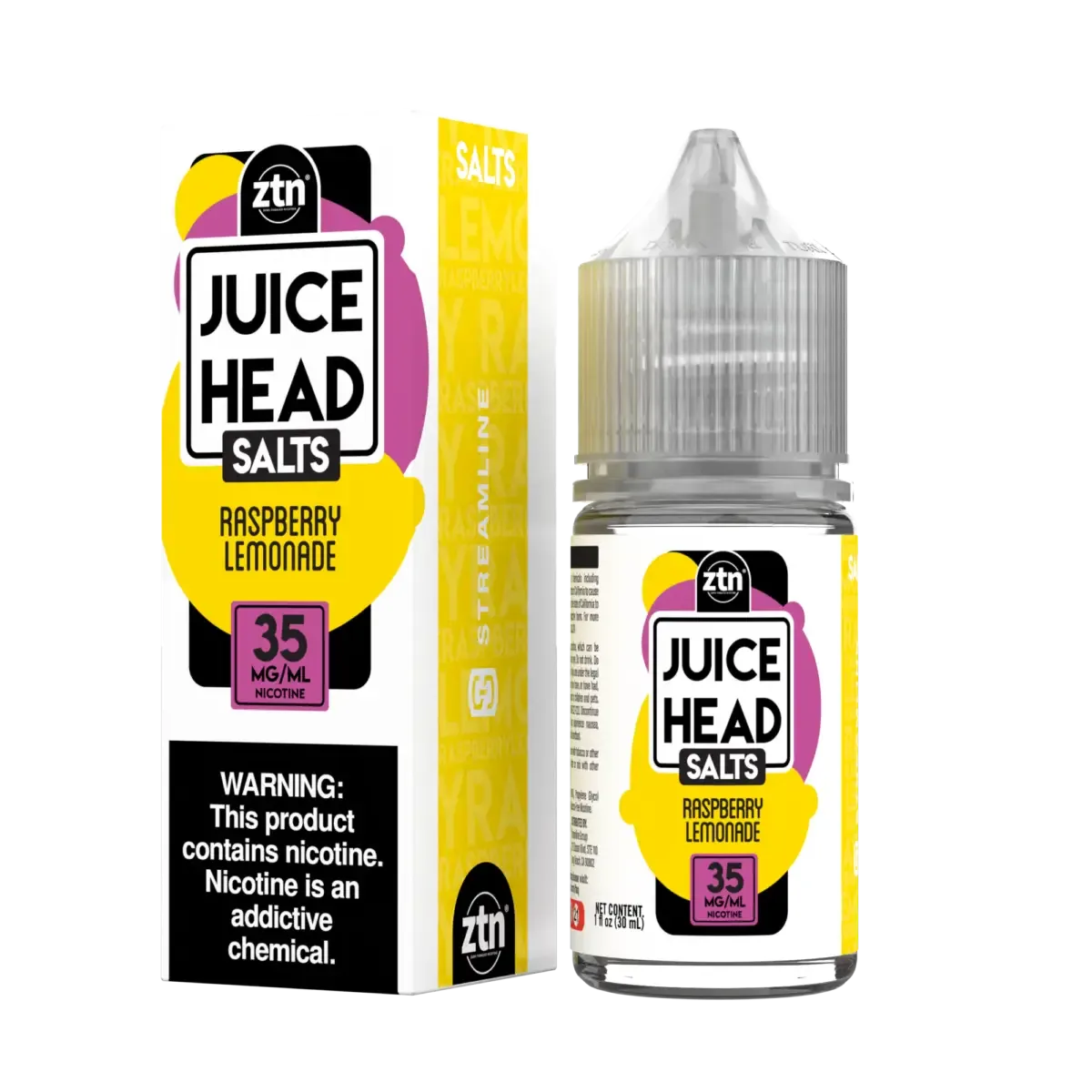 Raspberry Lemonade by Juice Head Salts Series | 30mL