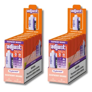 Raspberry Orange Adjust My Sweet 40K Disposable Vape