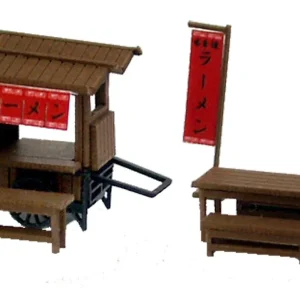 Sankei 1/150 Diorama Option Kit Stall A Mp04-26 Model Building Kit