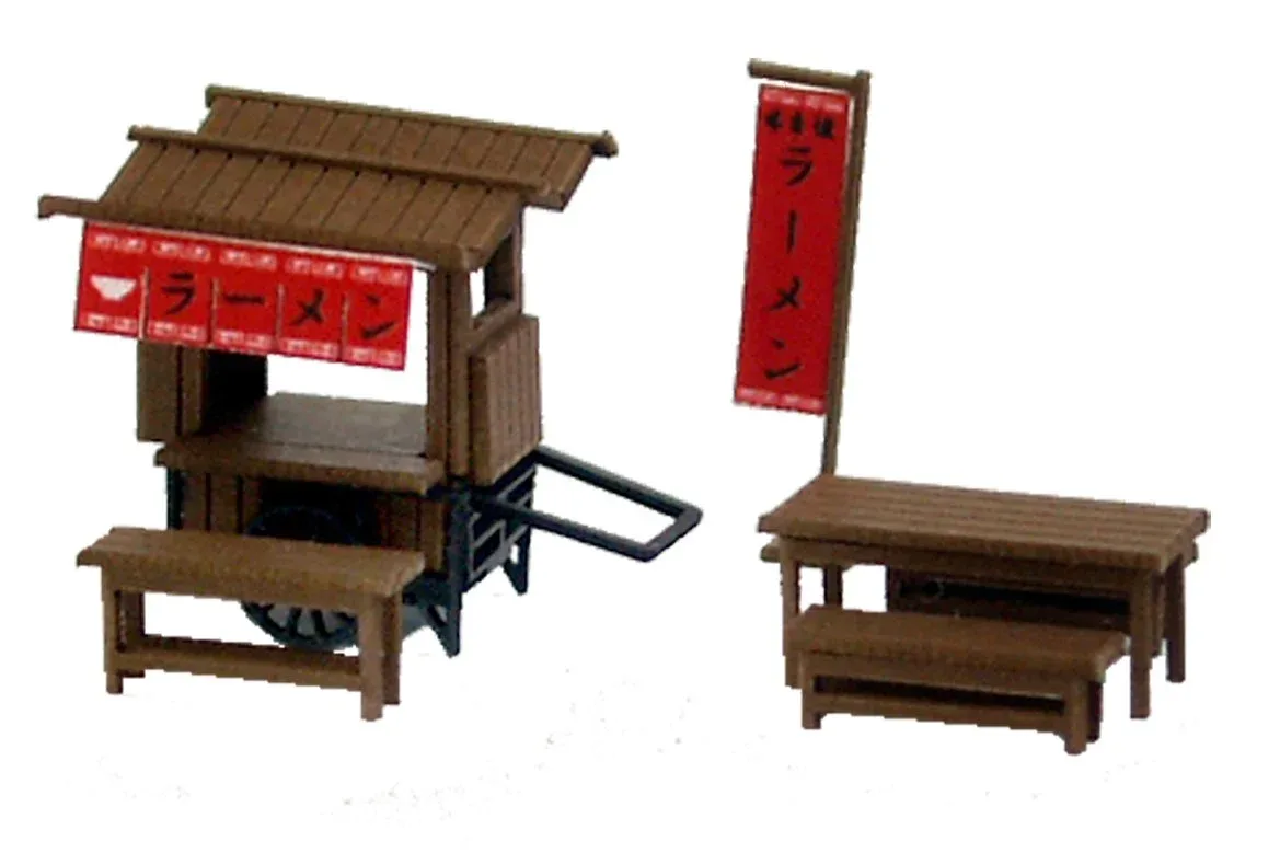 Sankei 1/150 Diorama Option Kit Stall A Mp04-26 Model Building Kit