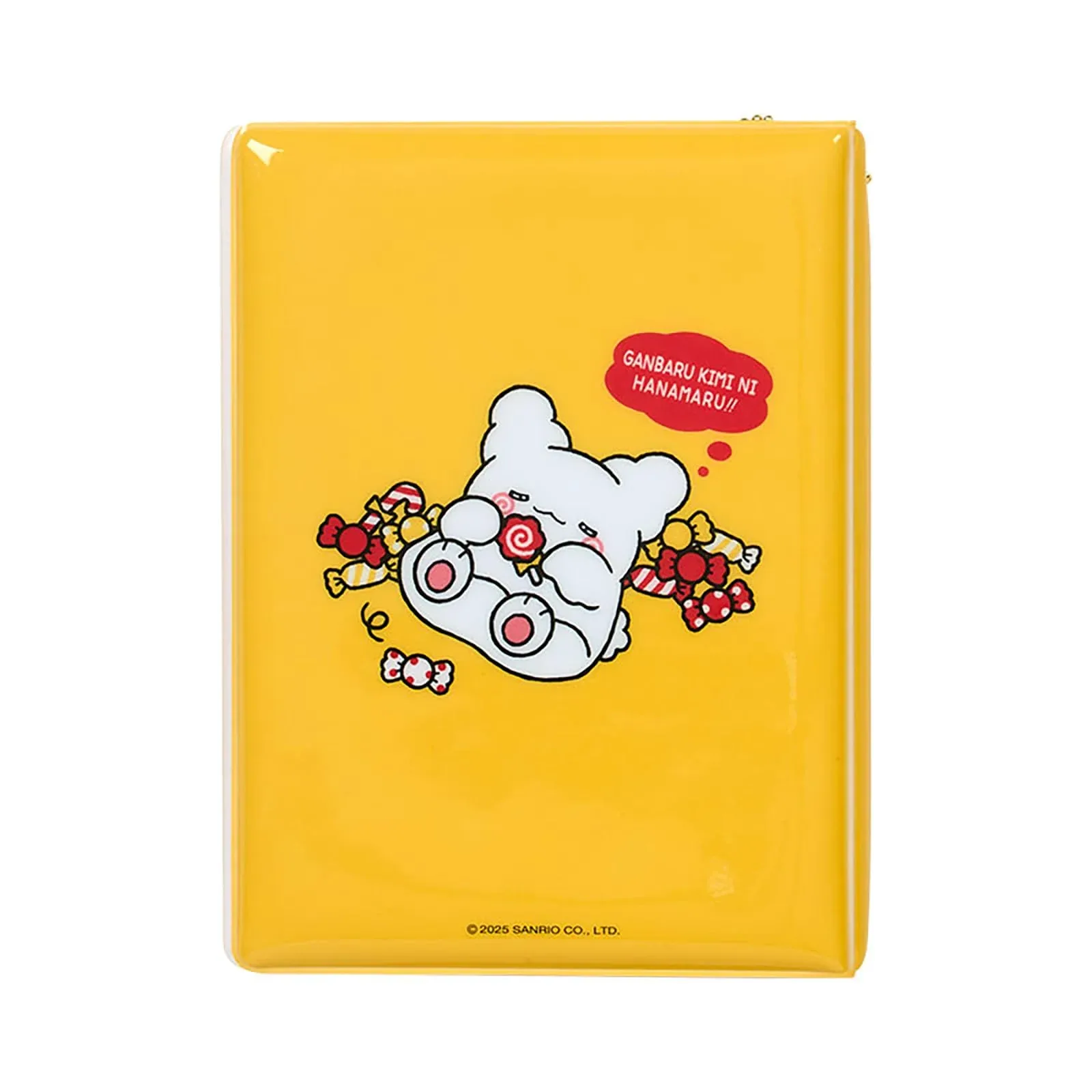 Sanrio Collect Book Hanamaru Obake 80 Pocket PVC Storage 9.2x6.6cm Sweets - Image 2