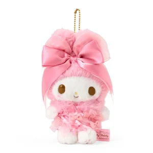 Sanrio My Melody 50th Anniversary Ribbon Plush Holder - Princess Edition