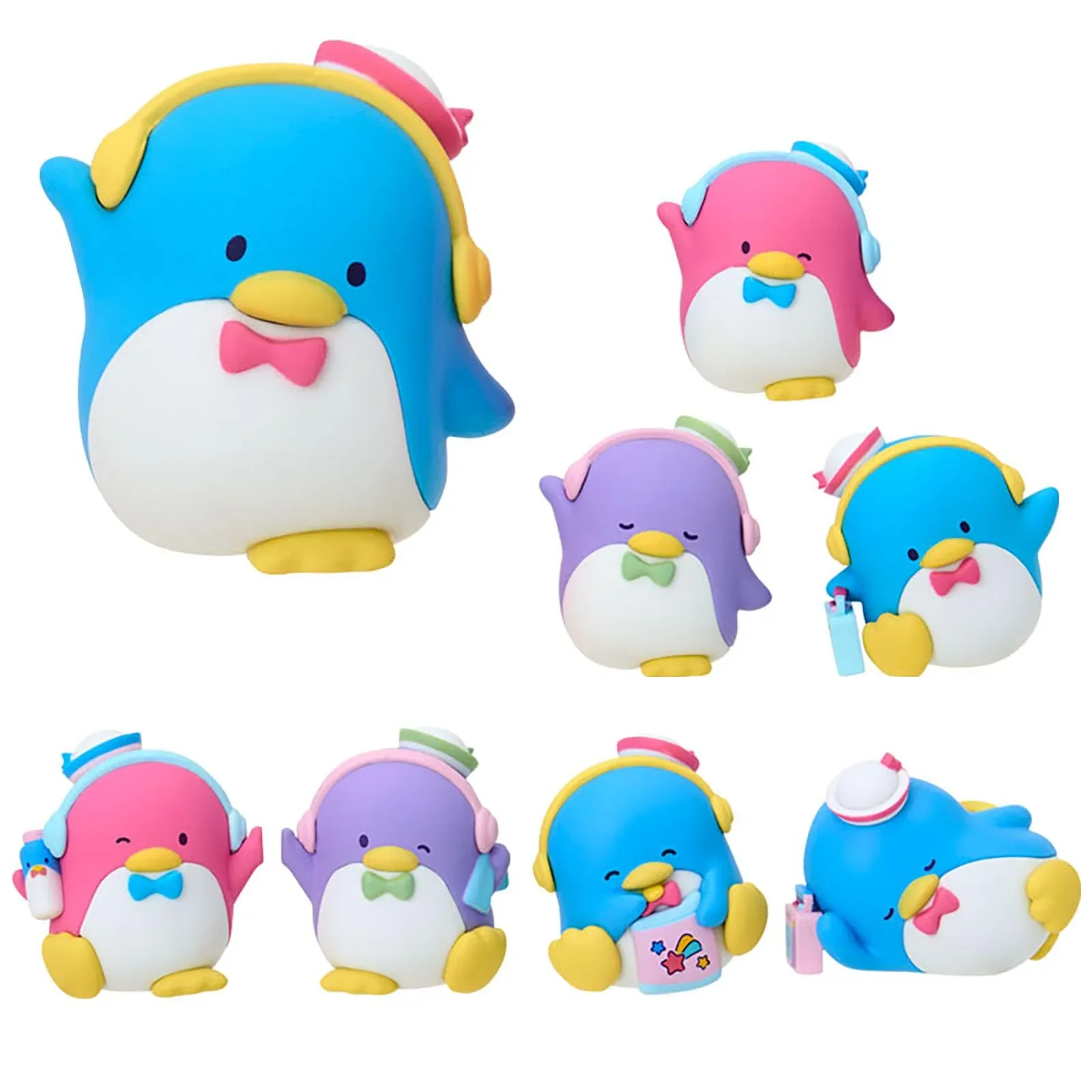 Sanrio Tuxedo Sam PVC Figure Dance and Music Toy for Ages 6+