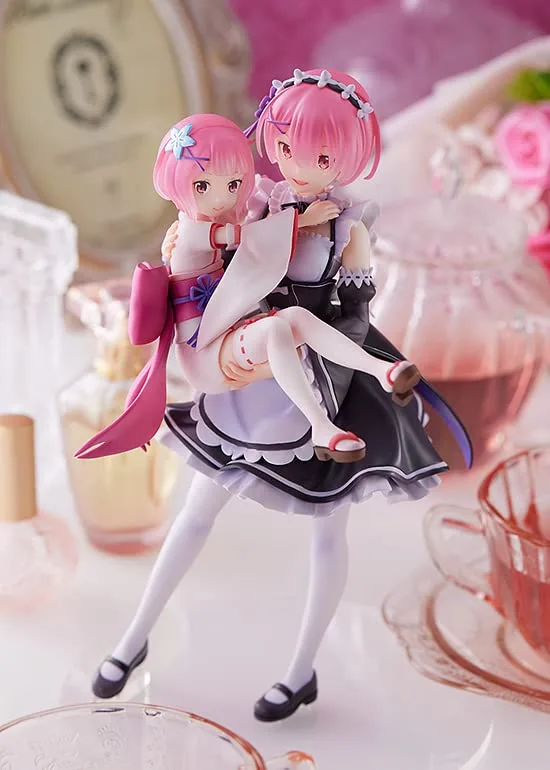 Sega ReZero Ram SFire 1/7 Scale Figure Shop Exclusive Isekai Seikatsu Series - Image 2