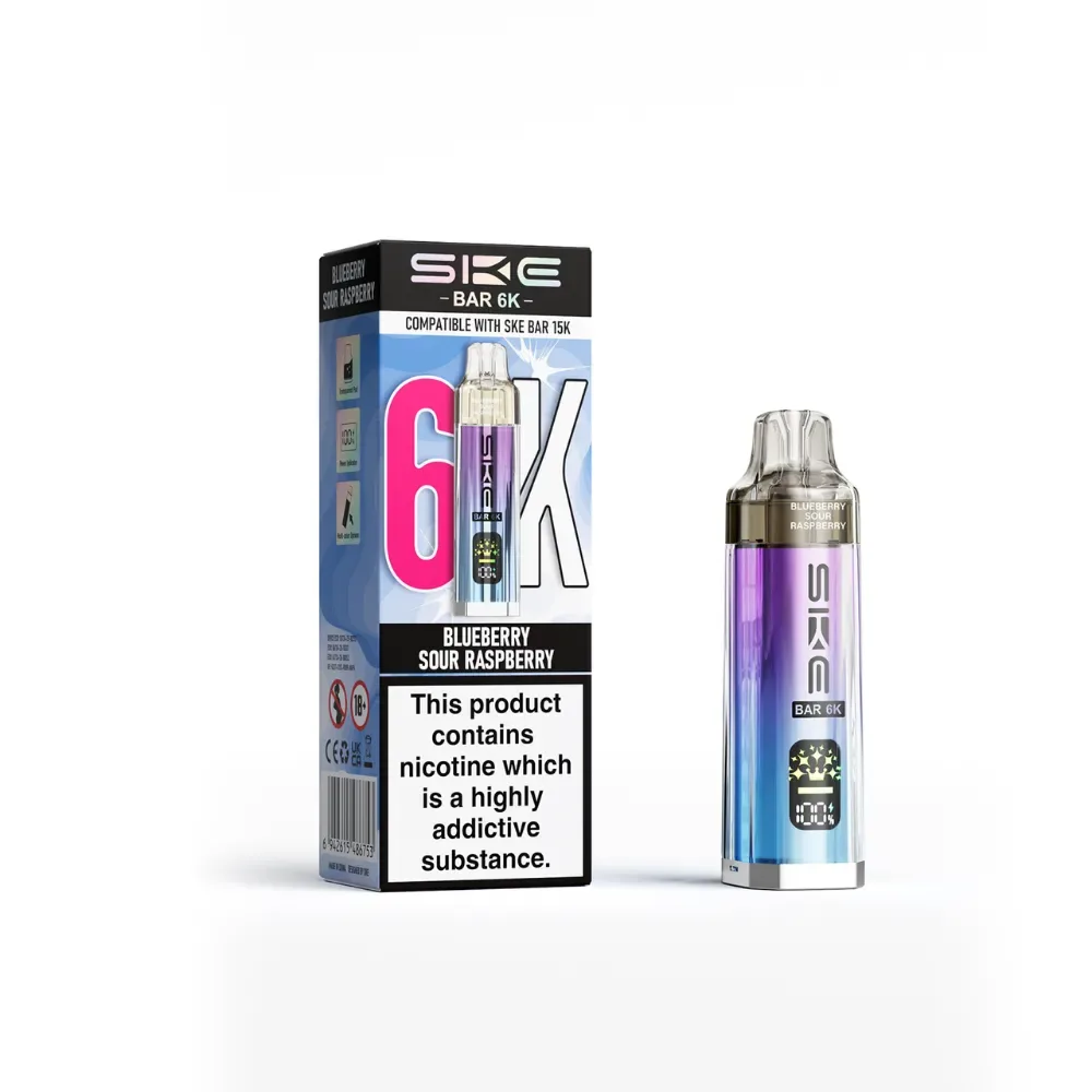 SKE Bar 6K Prefilled Pod KIT (Box of 5)