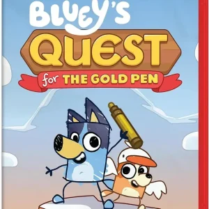 Soft Source Blueys Adventure for the Gold Pen Nintendo Switch Game