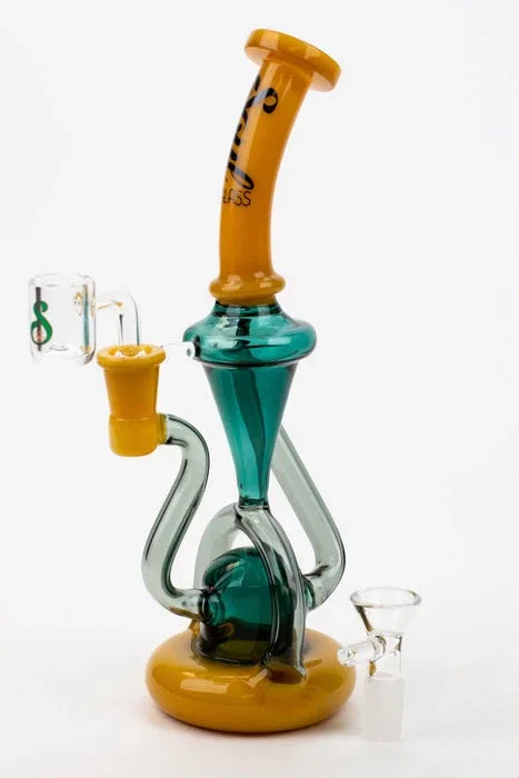 SOUL Glass 10" 2-in-1 Recycler Dab Rig